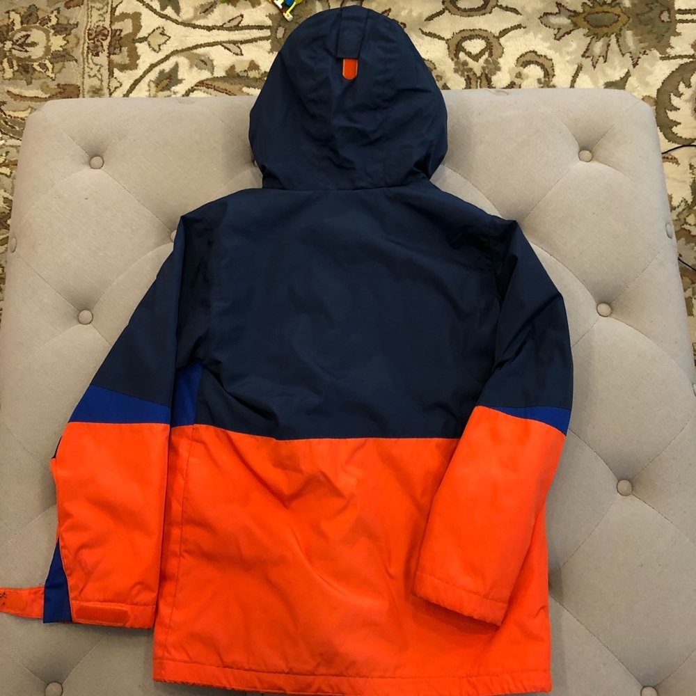 Lands End Boys Puffer Jacket Sz M - Picture 5 of 7